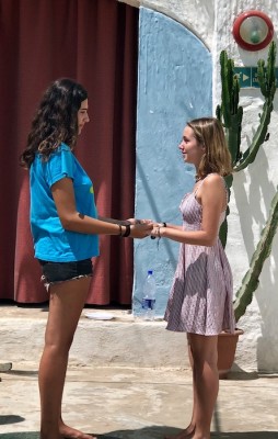 Un momento di incontro autentico durante il corso