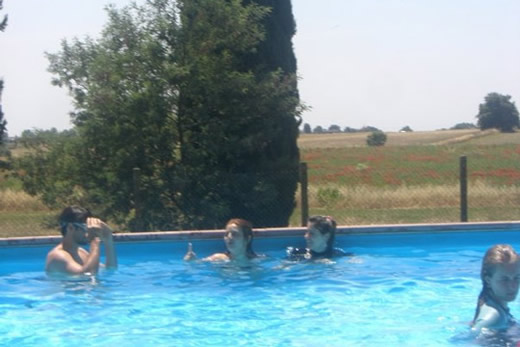 Piscina: la dura vita del meditante